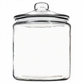 1 Gallon Glass Cookie Jar with Lid