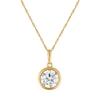 NaturaLux™ 2 Carat T.W. Lab Grown Diamond Pendant Necklace
