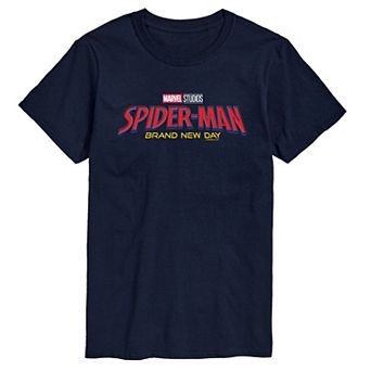 Big & Tall Spider-Man Brand New Day Logo Graphic Tee