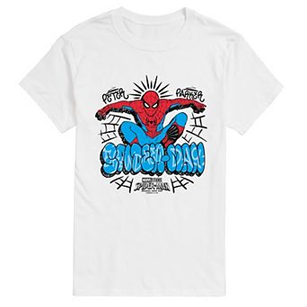 Big & Tall Spider-Man Brand New Day Graffiti Graphic Tee