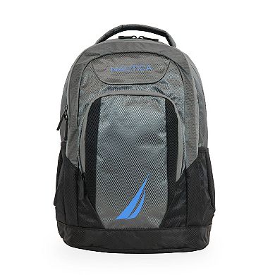 Nautica Stillwater 18-Inch Backpack with Padded Straps & Multiple Compartments