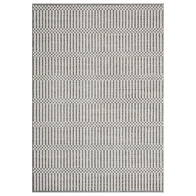 Luxe Weavers Modern Checkered Geometric Area Rug