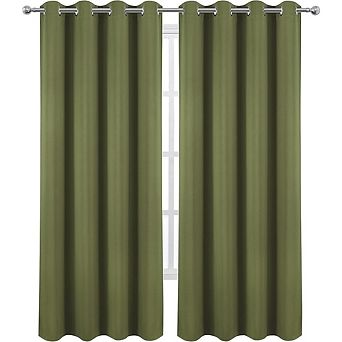 Blackout Curtains, Thermal Insulated Room Darkening Panels