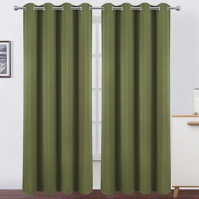 Blackout Curtains, Thermal Insulated Room Darkening Panels