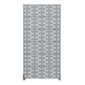 6 x 3 ft Outdoor Screen Enclosures Rectangular brick shape Galvanized Steel Panels