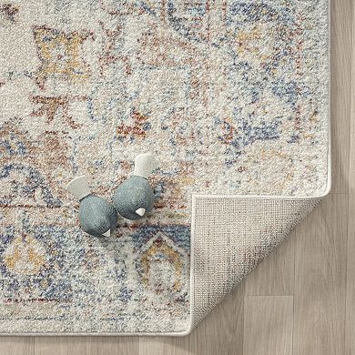 Luxe Weavers Floral Pattern Farmhouse Area Rug