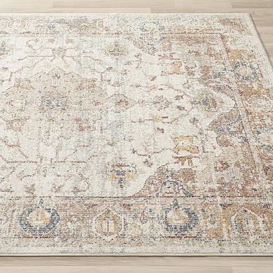 Luxe Weavers Floral Pattern Farmhouse Area Rug