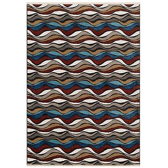 Luxe Weavers Wavy Abstract Patterned Area Rug