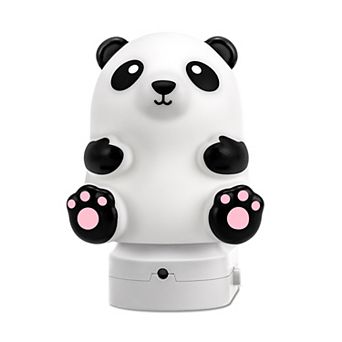Panda Plug-in Night Light, Light Sensor, Touch RGB Gradient, 3000K Warm White, US Plug, 1 Pack