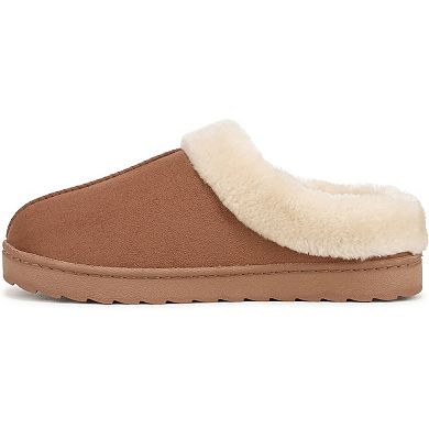 Dr. Scholl's Sunday Chill Women's Microsuede Slip-On Mule Slippers