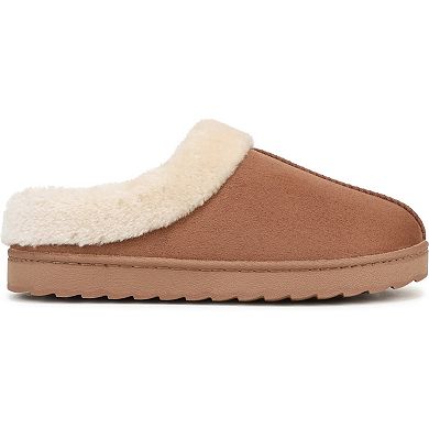 Dr. Scholl's Sunday Chill Women's Microsuede Slip-On Mule Slippers