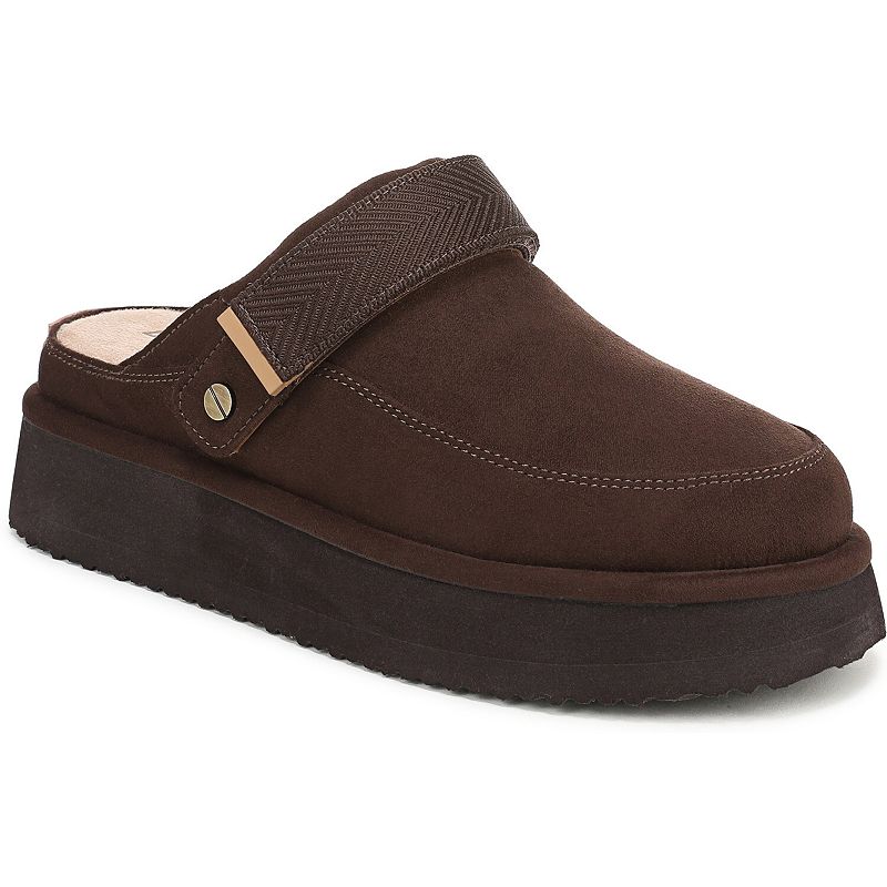 Dr. Scholl's Chill Out Women's Slip-On Clog Shoes, Size: 8, Dark Brown