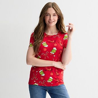 Women's Grinchy Graphic Top