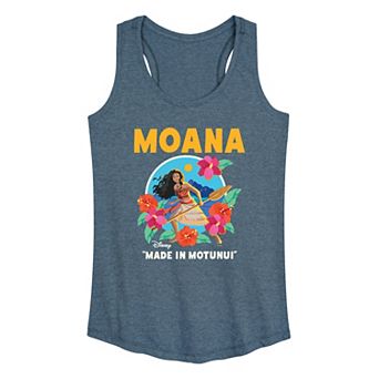 Women's Disney's Moana "Made In Motunui" Graphic Racerback Tank Top