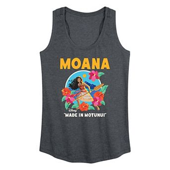 Women's Disney's Moana "Made In Motunui" Graphic Racerback Tank Top