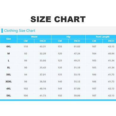Men’s Wide Leg Elastic Waist Denim Jeans Loose Fit Pants