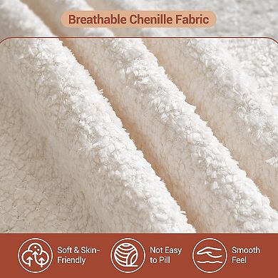 Modular L-Shaped Cloud Sofa 110" Convertible Chenille Sectional w/Ottomans, Washable & No Assembly