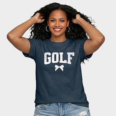 Golf Arched Bow - Women's Relaxed Boxy Tee