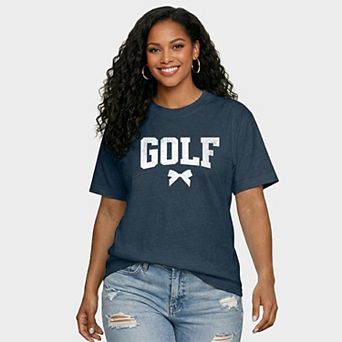 Golf Arched Bow - Women's Relaxed Boxy Tee