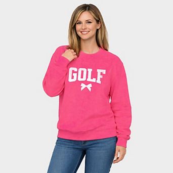 Golf Arched Bow - Women's Graphic Sweatshirt