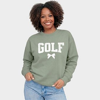 Golf Arched Bow - Women's Graphic Sweatshirt