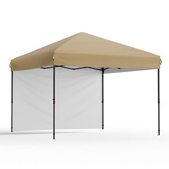 Pop Up Canopy Tent Heavy Duty Outdoor Gazebo with One Person Setup Adjustable Height