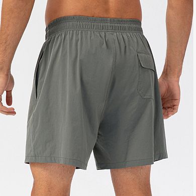 Men’s Quick Dry Athletic Shorts Elastic Waist Running Training Shorts
