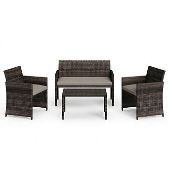 4 pc Patio Furniture Set