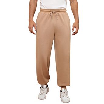 Men’s Jogger Pants Drawstring Elastic Waist Athletic Pants