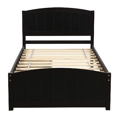 Sailvan Twin size Platform Bed with Two Drawers