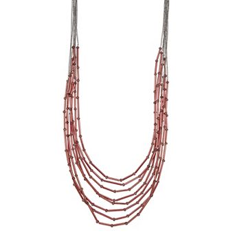 Simply Vera Vera Wang Beaded Multistrand Layered Necklace