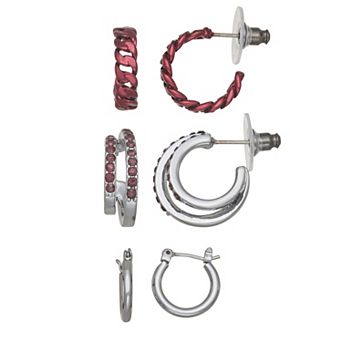Simply Vera Vera Wang 3 pc Hoop Earrings Set