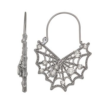 Simply Vera Vera Wang Wire Spider Hoop Earrings