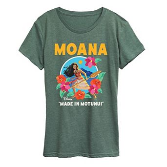 Women's Disney's Moana "Made In Motunui" Graphic Tee