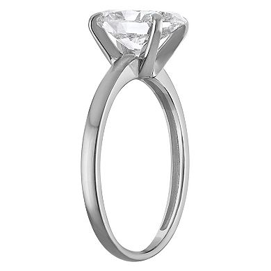 NaturaLux™ 2 Carat T.W. Lab Grown Diamond Oval Solitaire Ring