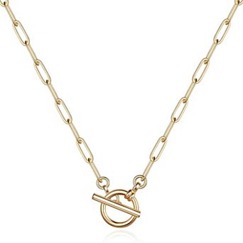 Layered Medallion & Chain Necklace Set for Women