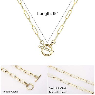 Layered Medallion & Chain Necklace Set for Women