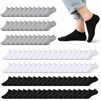 30 Pairs Men's Casual Breathable Socks