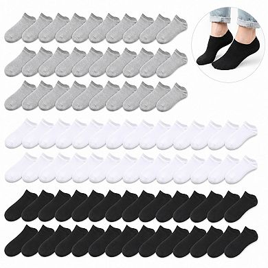 30 Pairs Men's Casual Breathable Socks