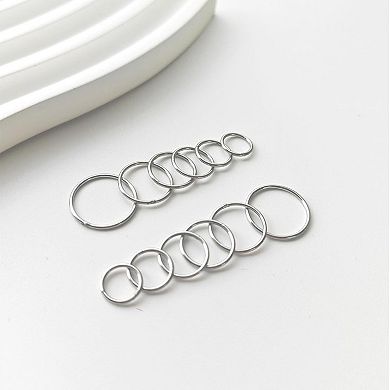12 Piece Nose Ring Set