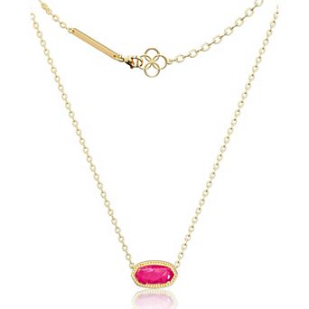 Gold Plated Pendant Necklace for Women
