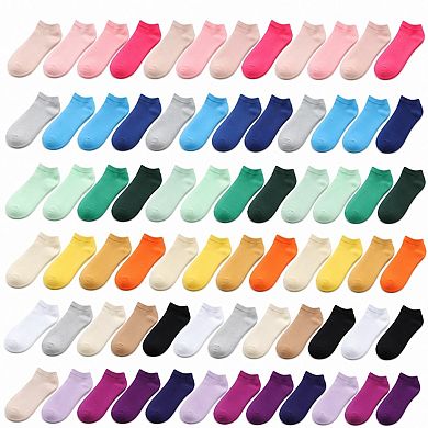 150 Pairs Women's Casual Low Cut Socks