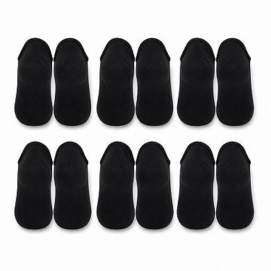 6-Pack Unisex Everyday No-Show Training Socks