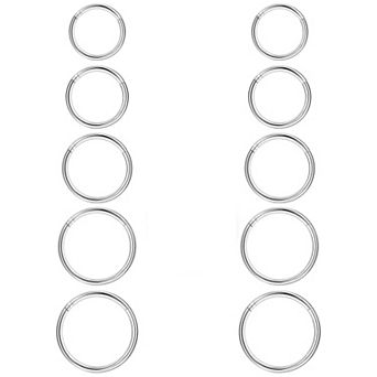 Seamless Nose Hoops for Piercing
