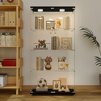 Tempered glass display cases, wine cabinets, storage cabinets, filing cabinets