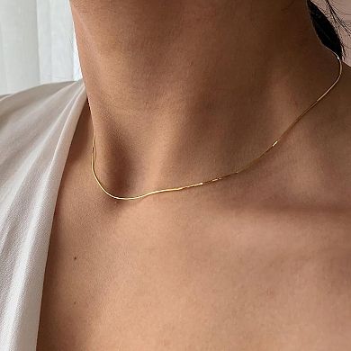 Dainty Gold Plated Necklace for Women