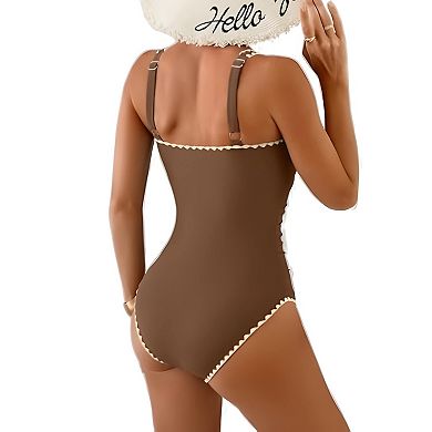 Women’s Athletic One Piece Bathing Suit