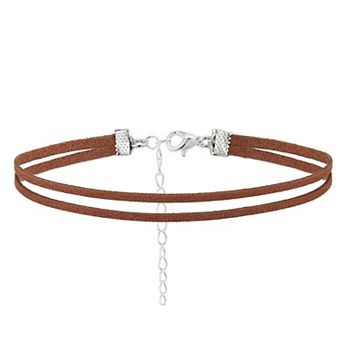 Everyday Leather Choker Necklace for Women