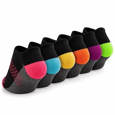 6 Pairs Women's No Show Athletic Socks