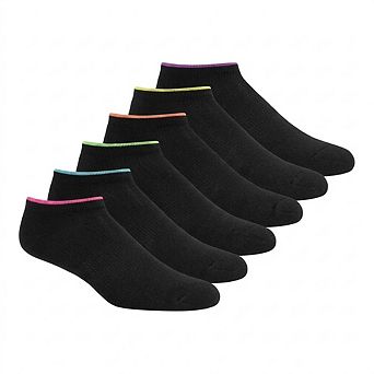 6 Pairs Women's Low Cut Socks